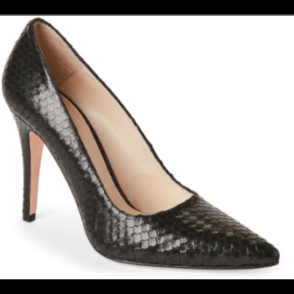 Etienne Aigner Indie Snake Pointed Shoe - Picture 1 of 3